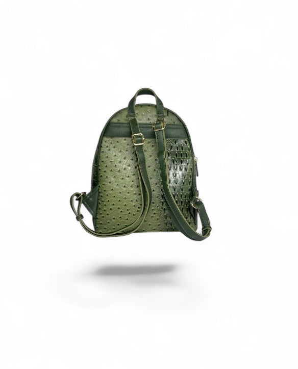 Leather Backpack (OSTRICH)