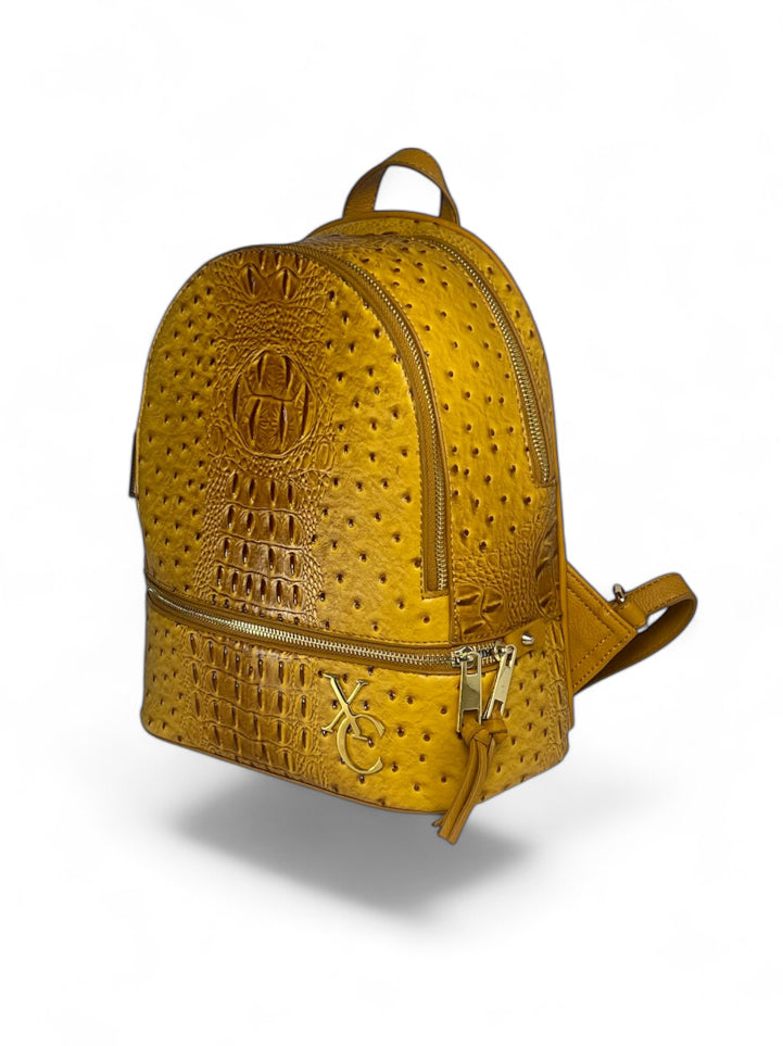 Leather Backpack (OSTRICH)