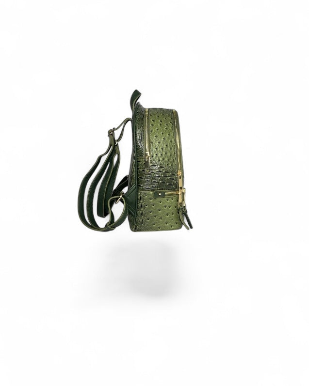 Leather Backpack (OSTRICH)