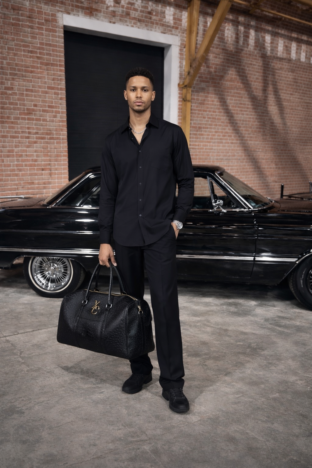 Duffel Bag (Ostrich)